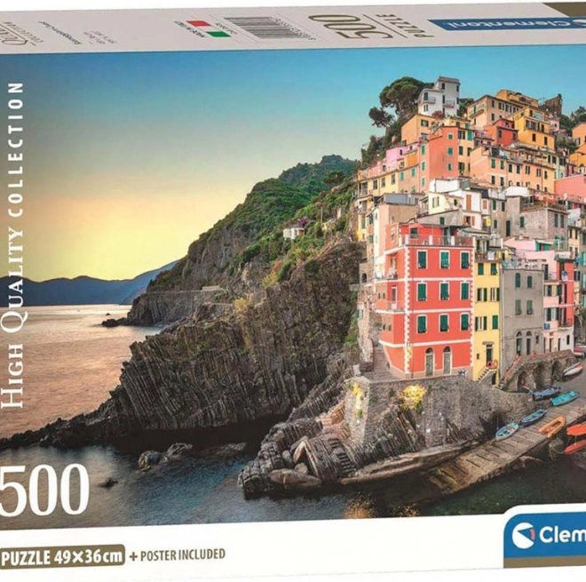 Puzzle Riomaggiore 500 piese de la Clementoni