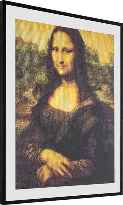 pictura cu diamant Mona Lisa