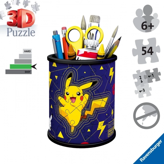 Suport creioane cu Puzzle Pokemon