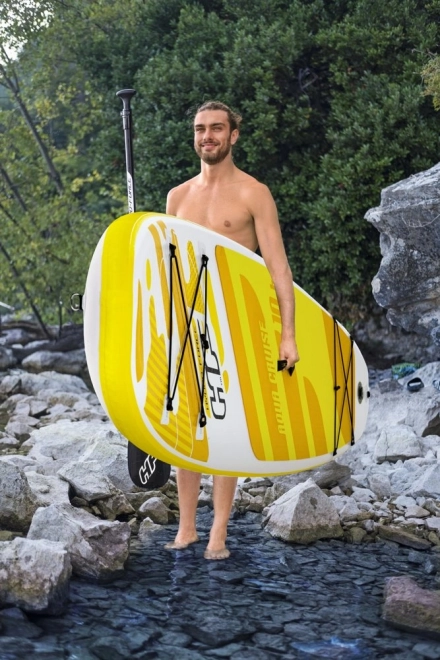 Placă paddle board galbenă Hydro-Force 320 x 76 x 12 cm