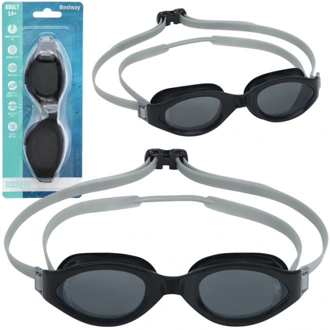 Okulary de înot pentru copii Bestway Hydro Swim – negru