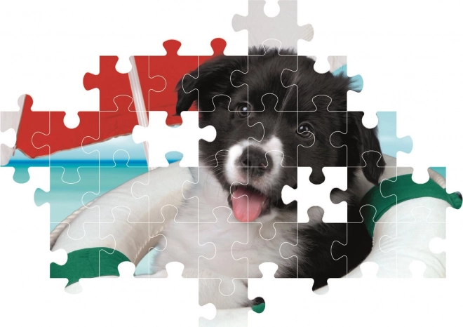 puzzle CLEMENTONI plajă însorită 104 piese