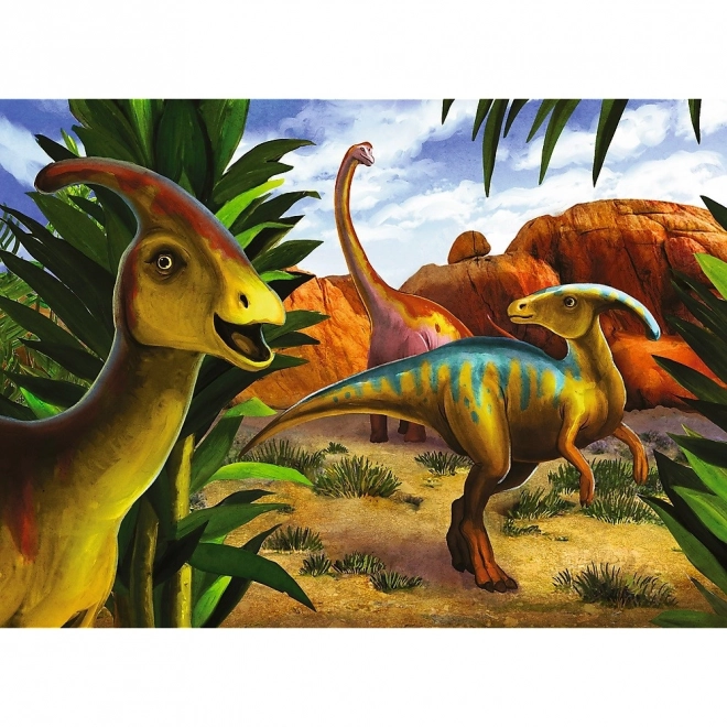 Puzzle Trefl dinozauri: Tyrannosaurus Rex