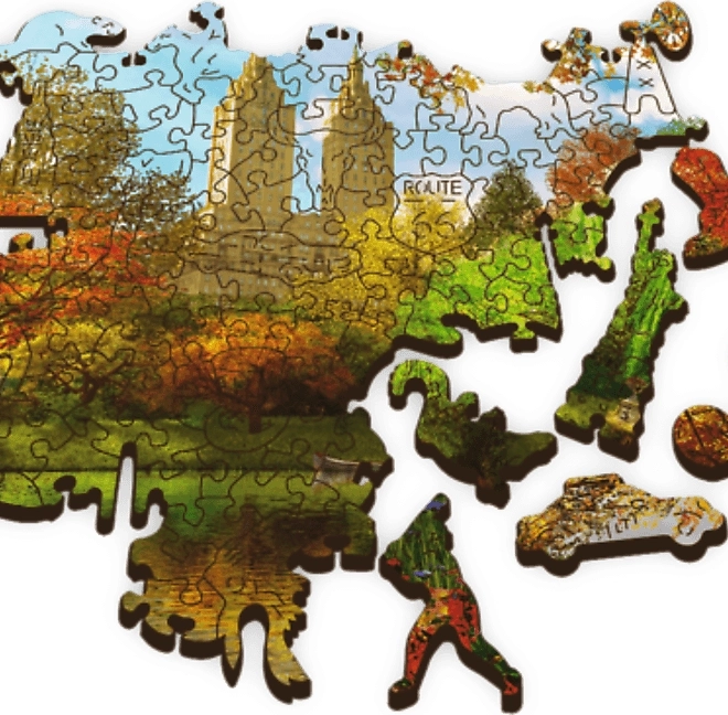 Puzzle din lemn Central Park New York