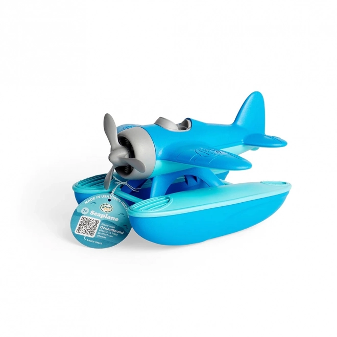 Hidroavion albastru OceanBound de la Green Toys