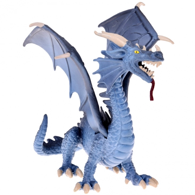 figurina dragon gri cu aripi flexibile