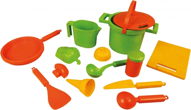 Lena ECO set de nisip pentru gătit pentru copii