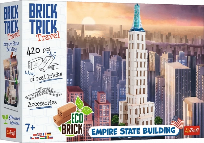 set de construcție cu cărămizi Trefl Empire State Building