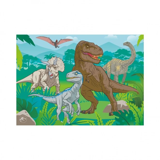 Puzzle maxi Dinosauri Jursky park