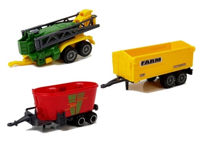 set vehicule agricole cu figurine