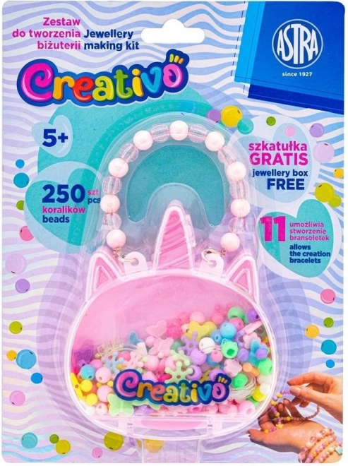 Astra set de mărgele Unicorn