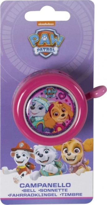 Clopoțel ciclistic pentru copii Paw Patrol roz