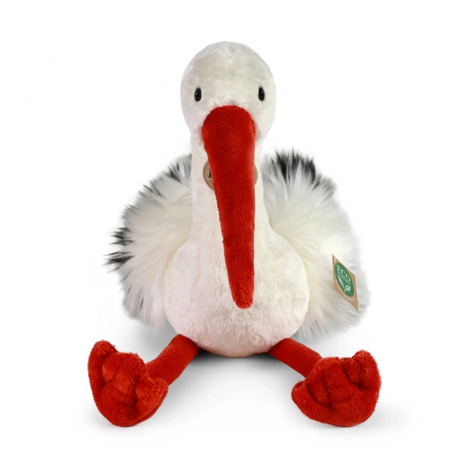 Stârc de pluș ECO-FRIENDLY 39 cm