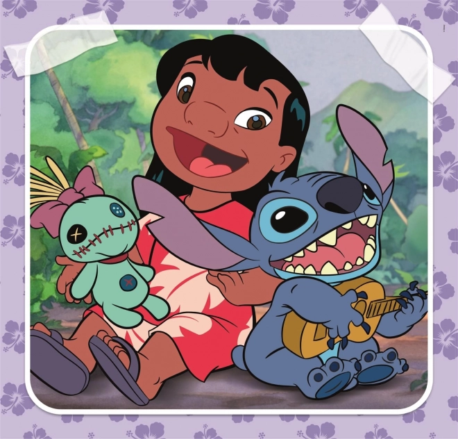 Puzzle 3x48 piese Stitch de la Clementoni