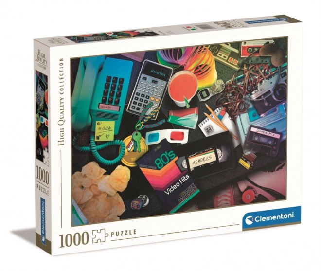 Puzzle Nostalgia anii '80 1000 piese