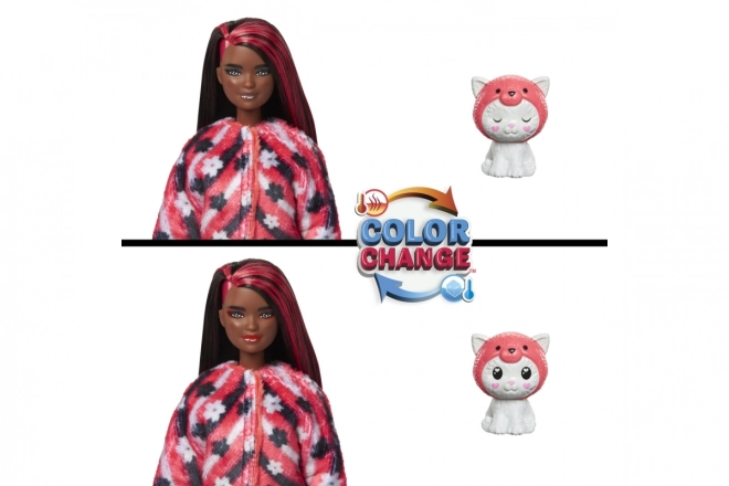 Barbie revelația surprizelor pisică-panda roșie