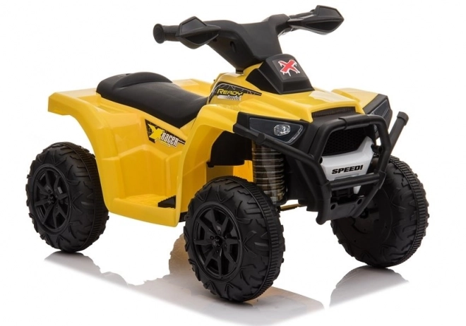 Quad electric galben pentru copii