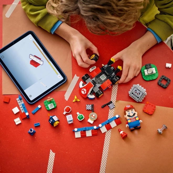 LEGO Super Mario Mario Kart - Figurină interactivă și Kart Standard