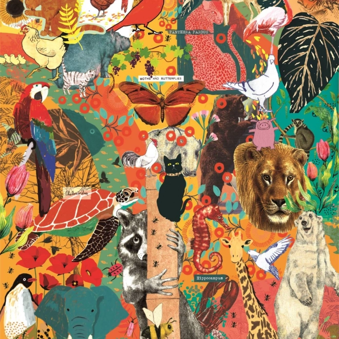 Clementoni Puzzle More is More: Animale și plante 1000 de piese