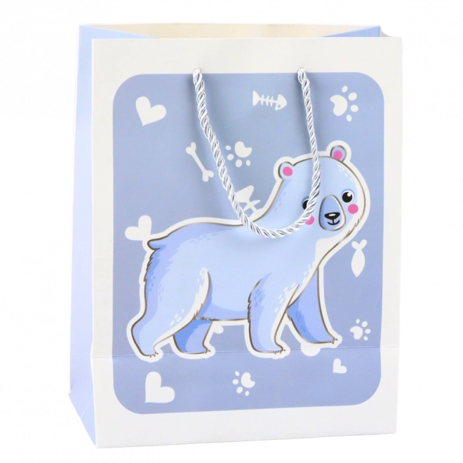 Pungă cadou 3D cu animale pastel
