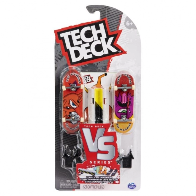 Tech Deck Fingerboard Dublu cu Obstacol