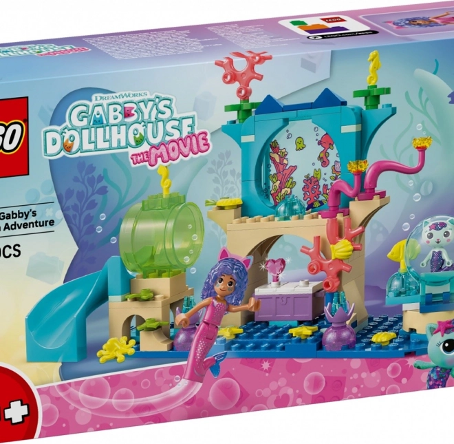 Aventurile subacvatice ale sirenei Gabi - set de construcție LEGO Casa Motanului