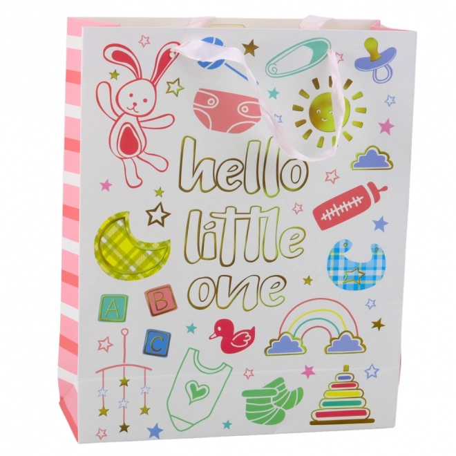 Geantă cadou pentru nașterea copilului Hello Little One