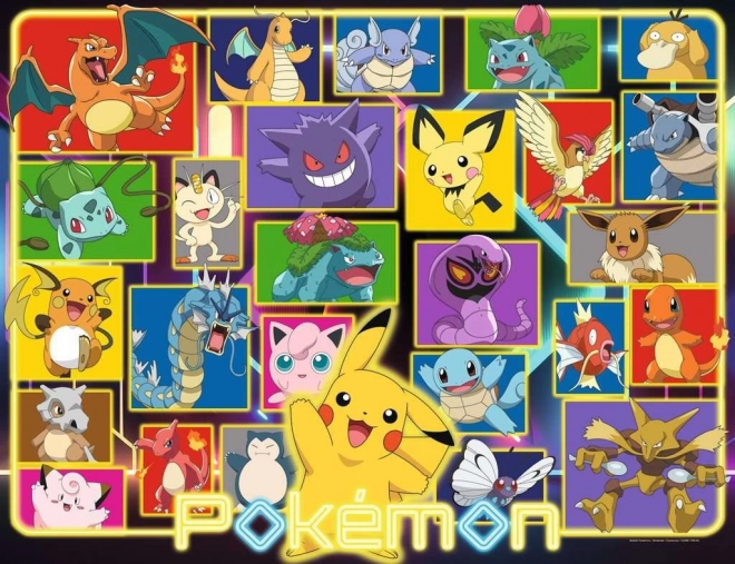 Puzzle RAVENSBURGER Pokemon strălucitori 2000 de piese