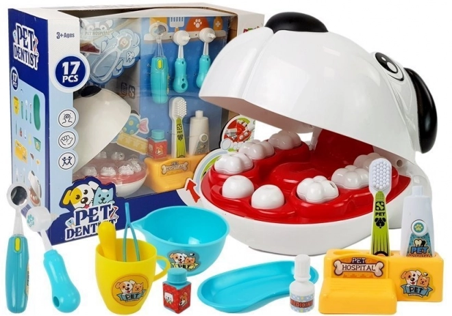 Set mic dentist cu câine