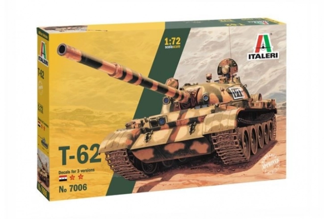 Model de lipit tanc T-62