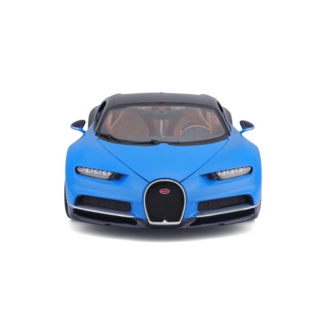 Mașinuță metalică Bugatti Chiron albastru Bburago 1:18