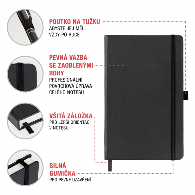 Notique Notebook Maappi, Liniat, 13 x 21 cm