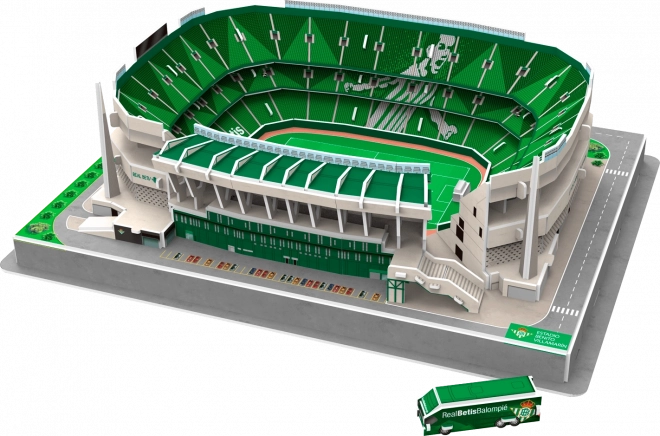 Puzzle 3D stadion iluminat Benito Villamarín - FC Real Betis