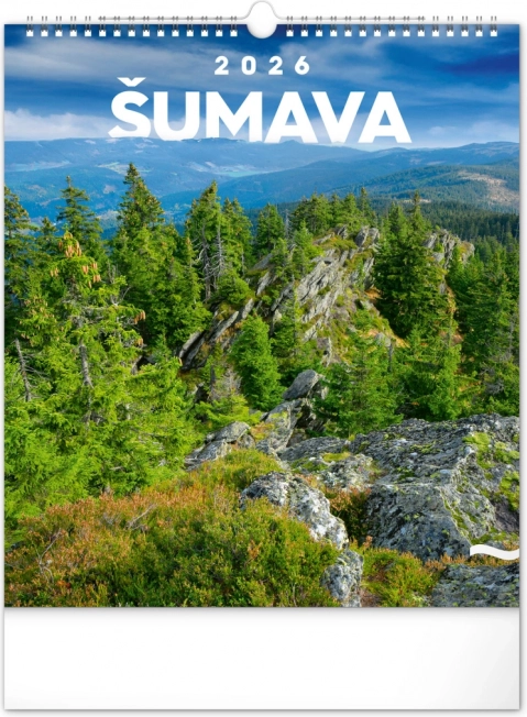 Calendar de perete Șumava 2026