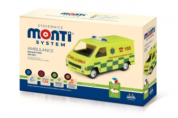 Model de asamblare Ambulanță BASIC