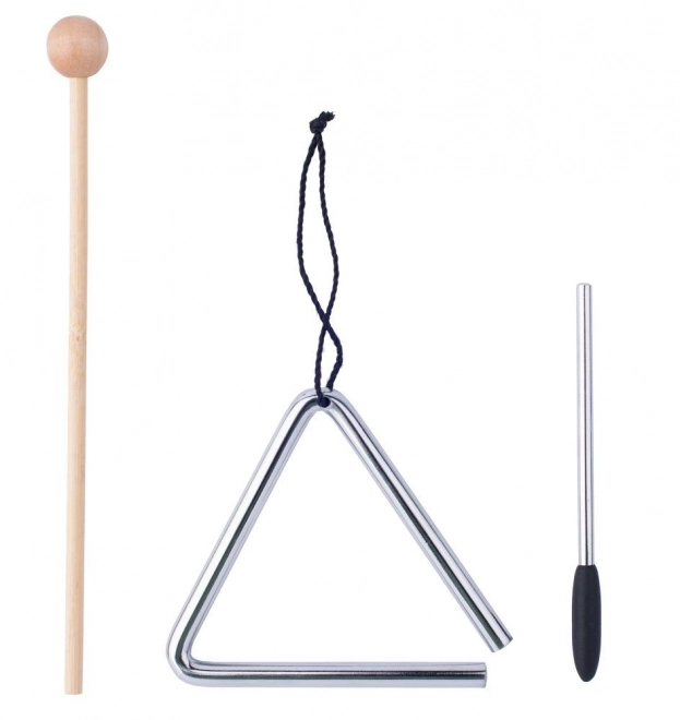 Set muzical cu xylofon, tamburină, trianglu și maracas