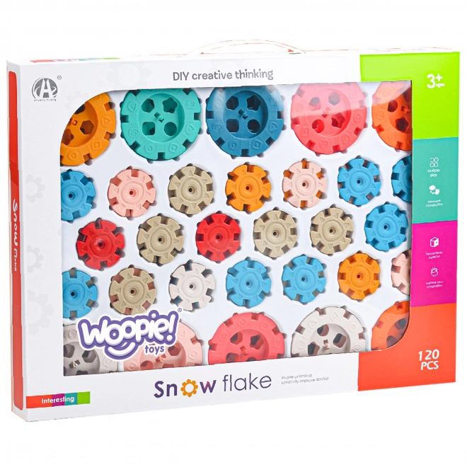 Klocki de construcție Woopie Jeżyki Wafle