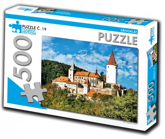 puzzle ediția turistă Křivoklát 500 de piese