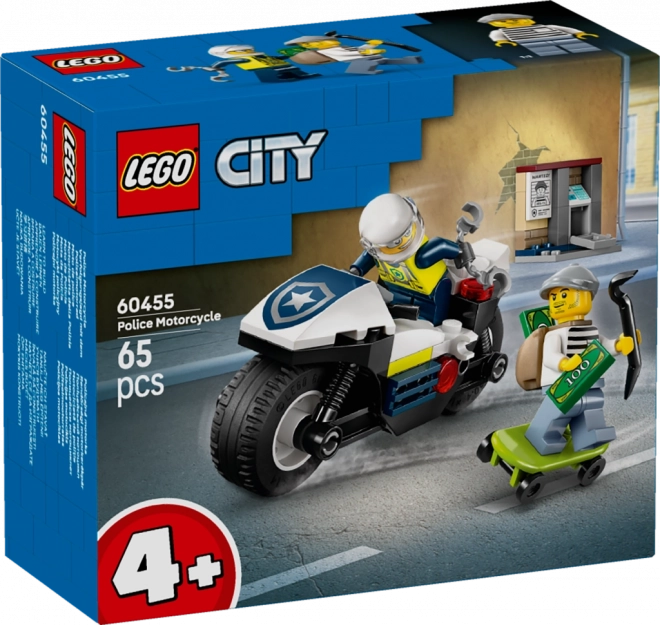 Lego City Poliție: Urmărire pe motocicletă