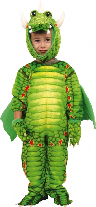 costum dragon verde