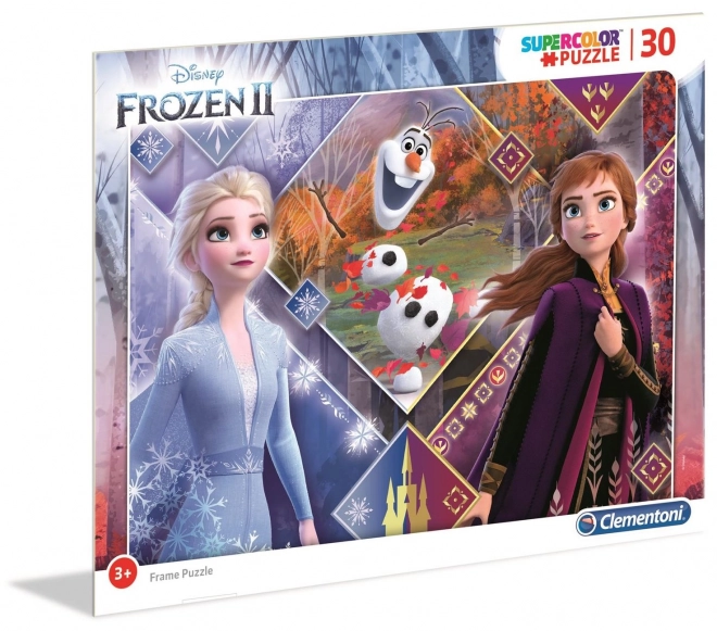 Puzzle Ramă 30 Piese - Frozen 2 de la Clementoni