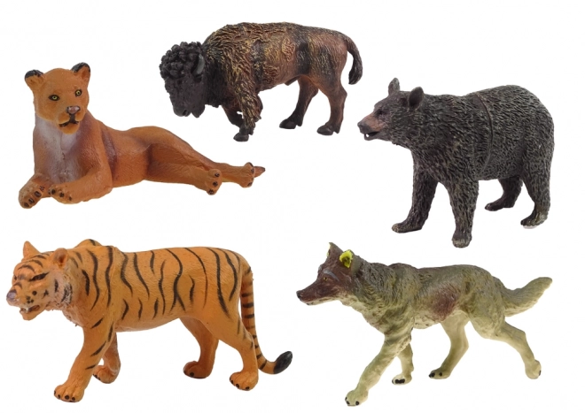 Set figurine animale africane și de pădure