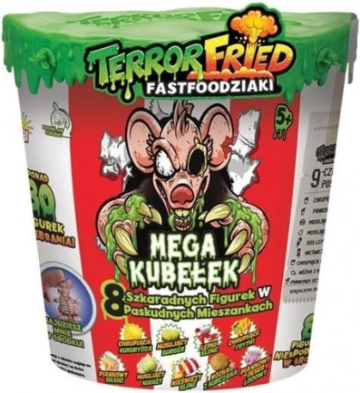 Set de figurine Terror Fried - Mega găleată