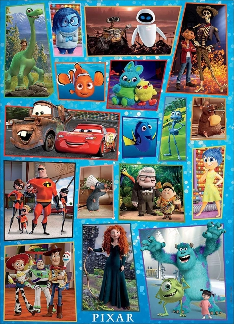 Puzzle din lemn cu Disney Pixar, 100 piese