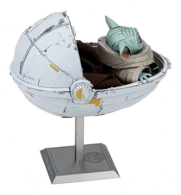 Puzzel 3D Metal Earth Star Wars Mandalorian: Copilul