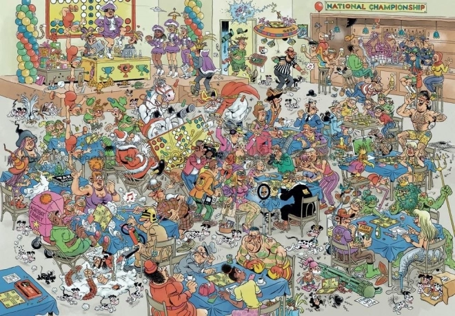 Puzzle JUMBO Nu te supăra omule bătălie 2000 de piese