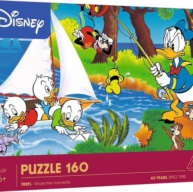 Puzzle Aventură la lac 160 piese