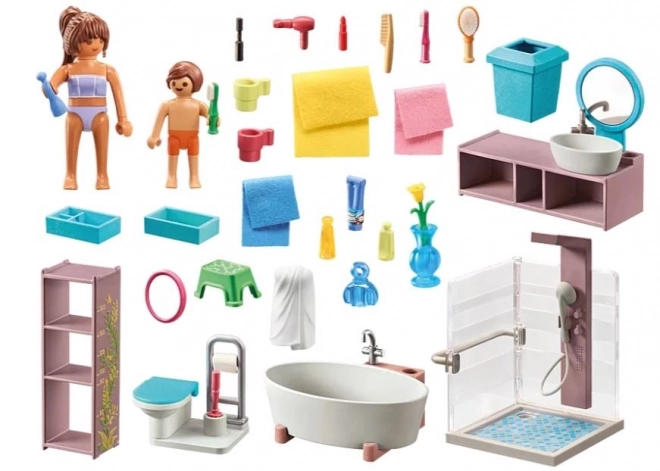 Set de figurine My Life Baie Playmobil