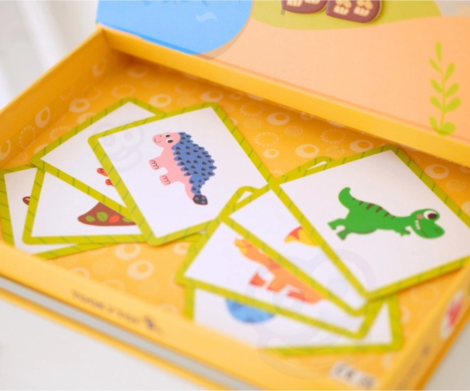 Puzzle magnetic cu dinozauri de la Tooky Toy
