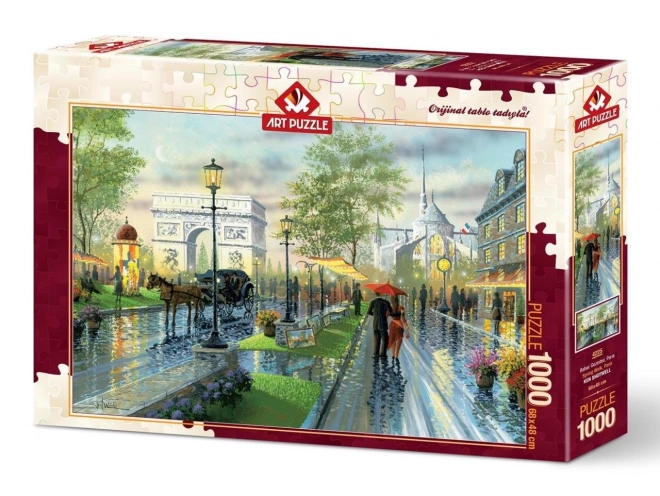 puzzle plimbare de primăvară prin paris 1000 piese